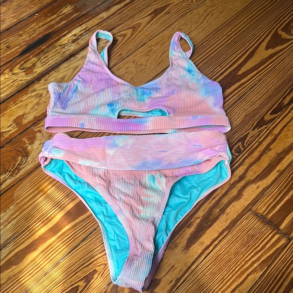 Tie-Dye Bikini Set